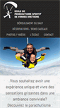 Mobile Screenshot of parachutisme-vannes.com